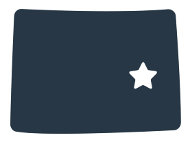 State Silhouette of Colorado